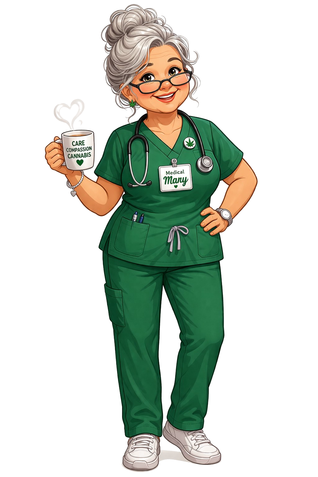 Medical Mary portrait