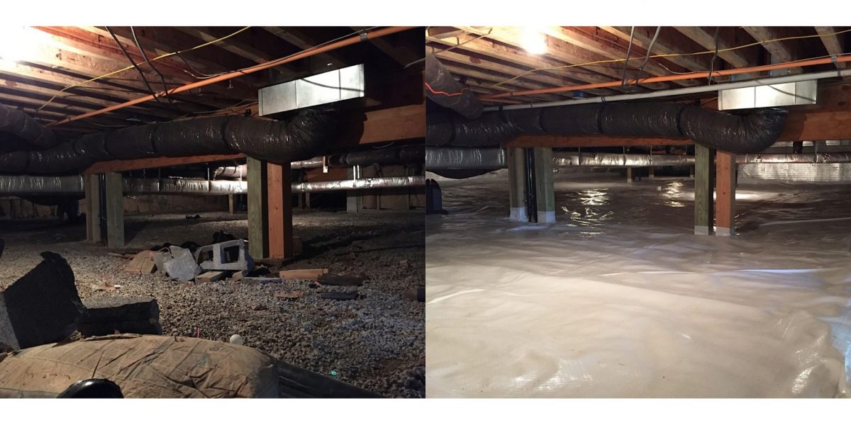 Crawlspace work