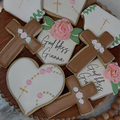 Hand-decorated celebration cookies for birthdays and events in Forest Hill, Maryland