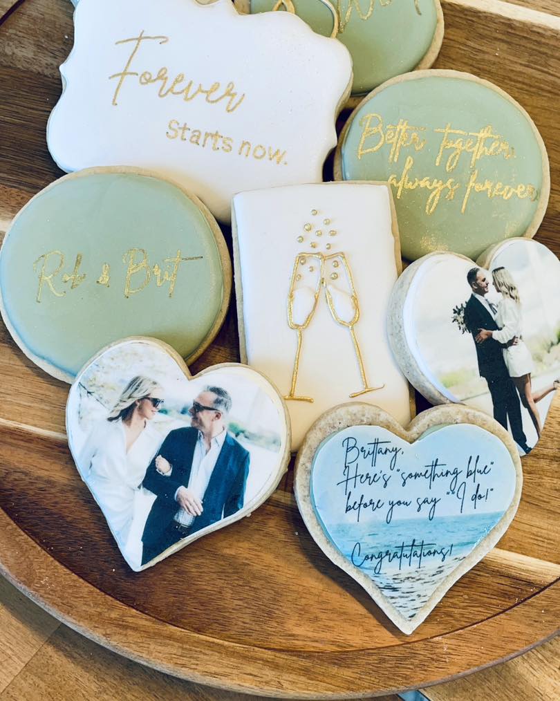 Custom cookie collection Forest Hill Maryland gourmet cookies Aunt Jenny Jenn’s Kitchen