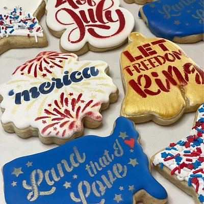 Special occasion custom cookies Forest Hill Maryland handmade cookies Aunt Jenny Jenn’s Kitchen