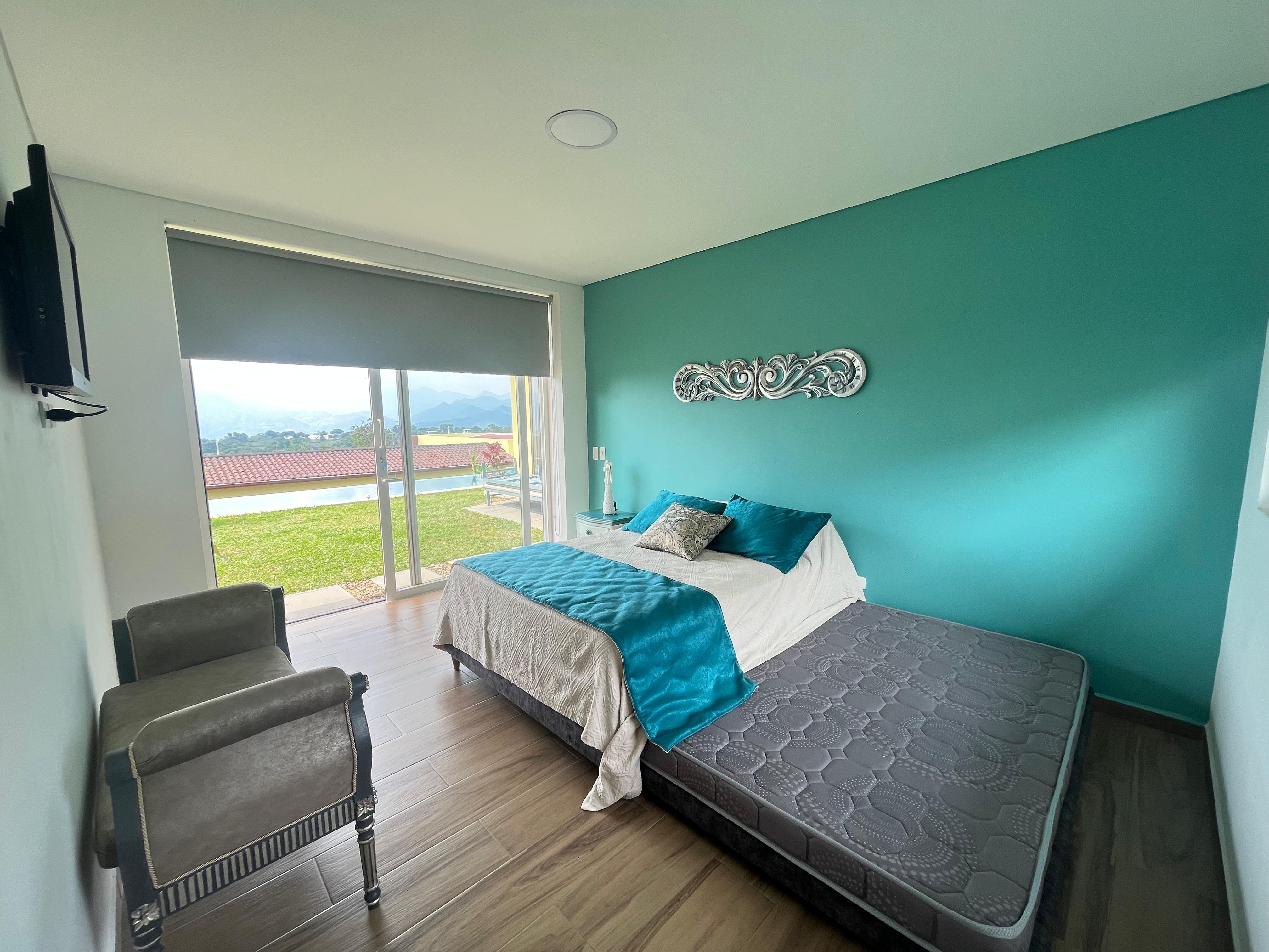 Habitación turquesa