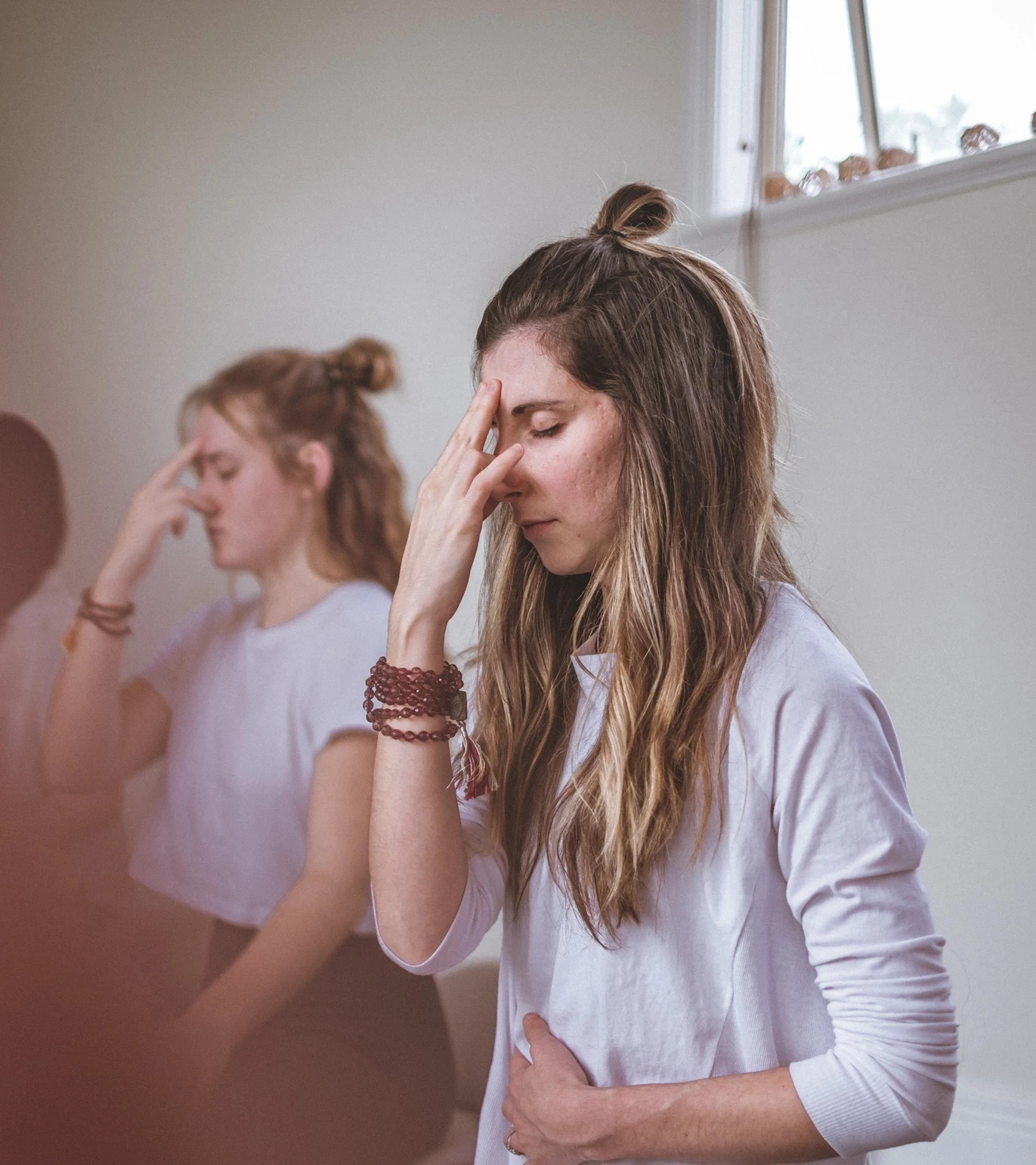 Breath work and pranayama