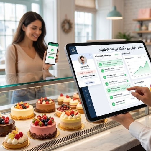 أتمتة مبيعات محلات الحلويات والكيك - حلواني برو