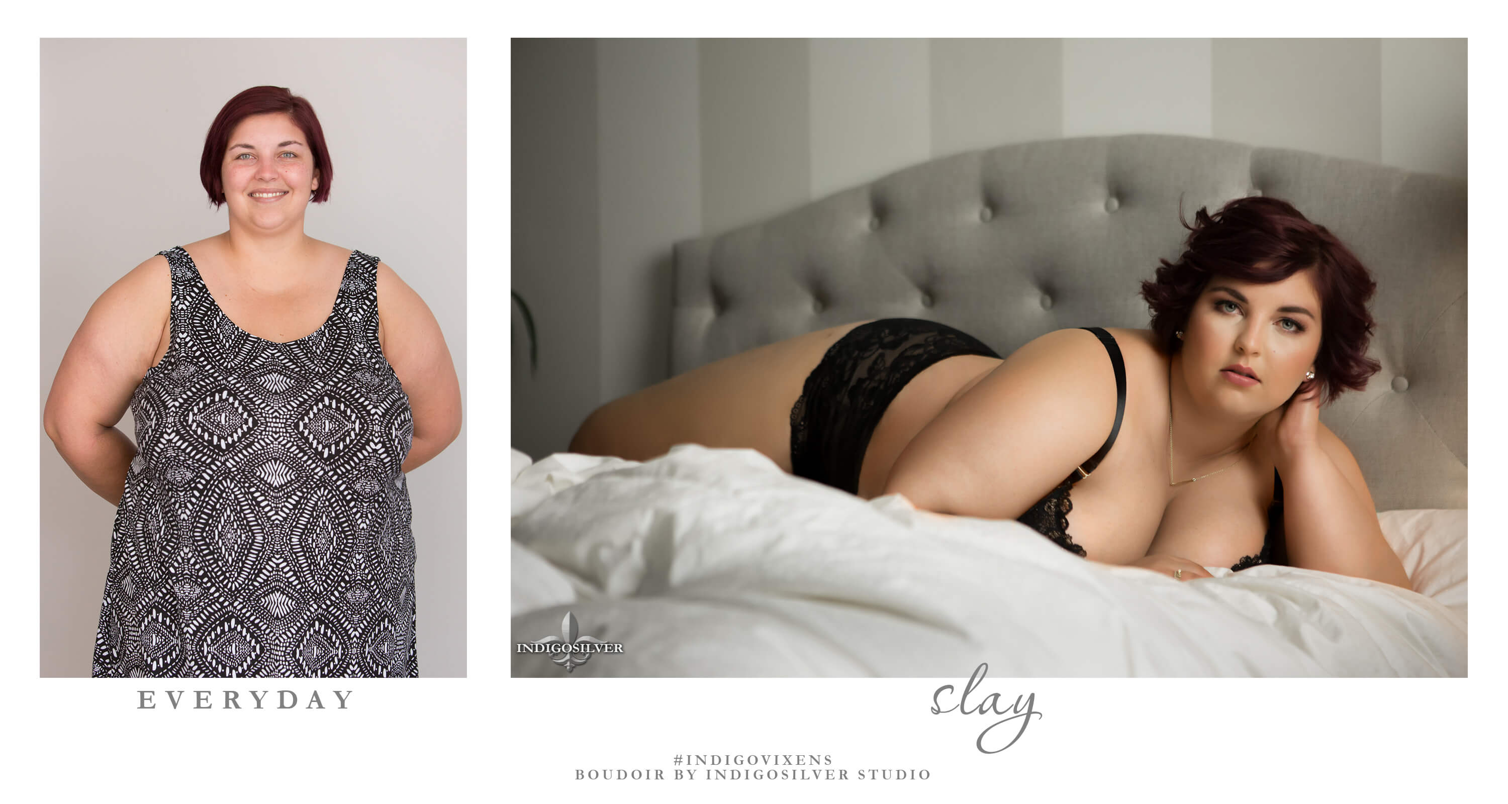boudoir before and after