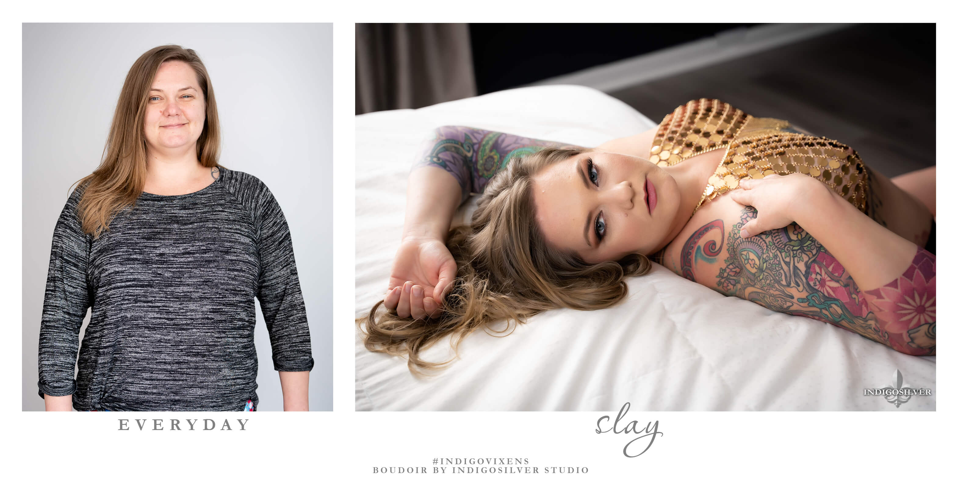 boudoir before and after