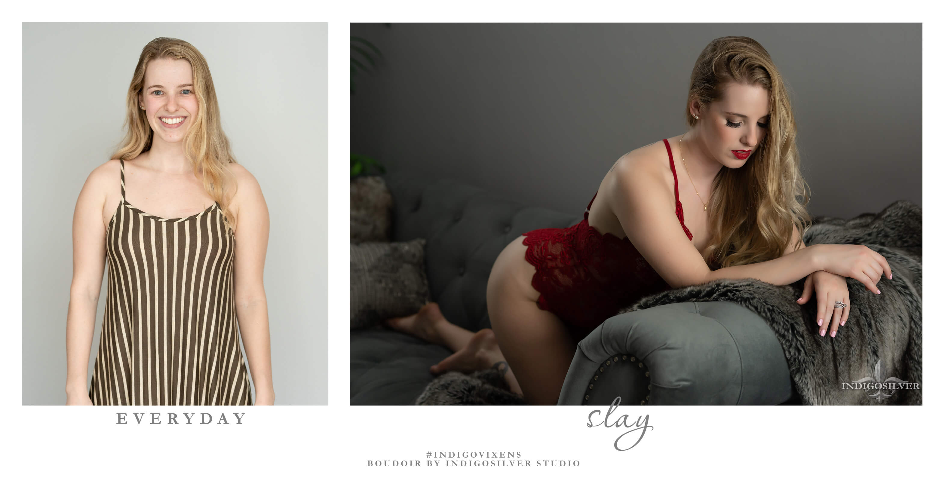 boudoir before and after