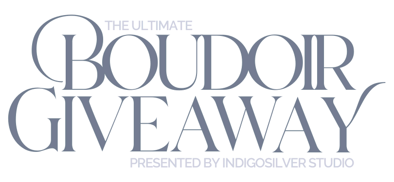 The Ultimate Boudoir Giveaway presented by Indigosilver Studio