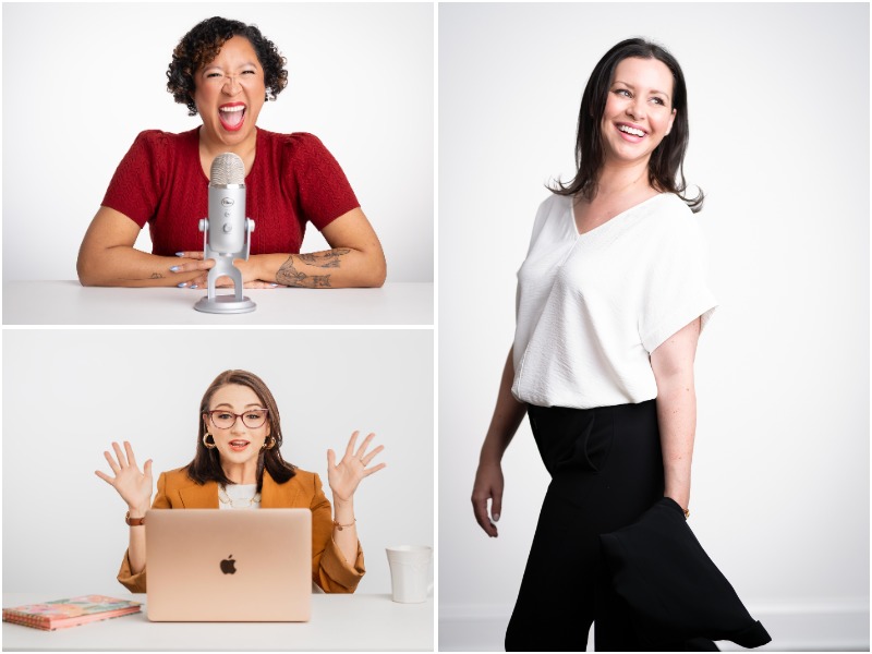 Images of professional headshots