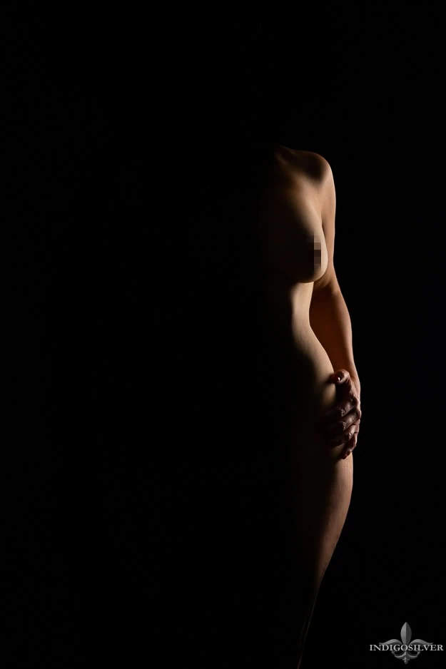 fine art nude boudoir bodyscape