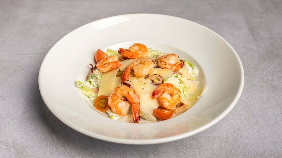 Prawn Caesar Salad