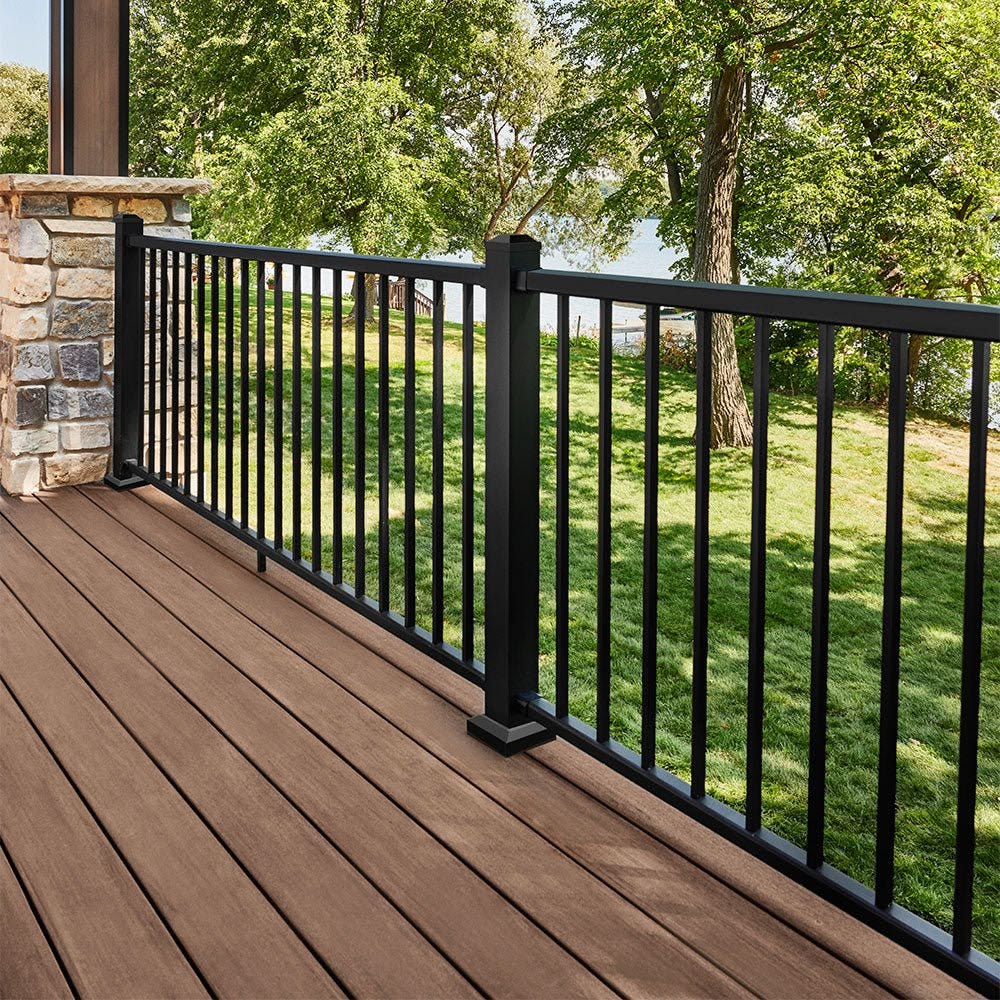 Modern exterior railing system