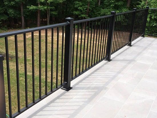 Modern exterior railing project 1