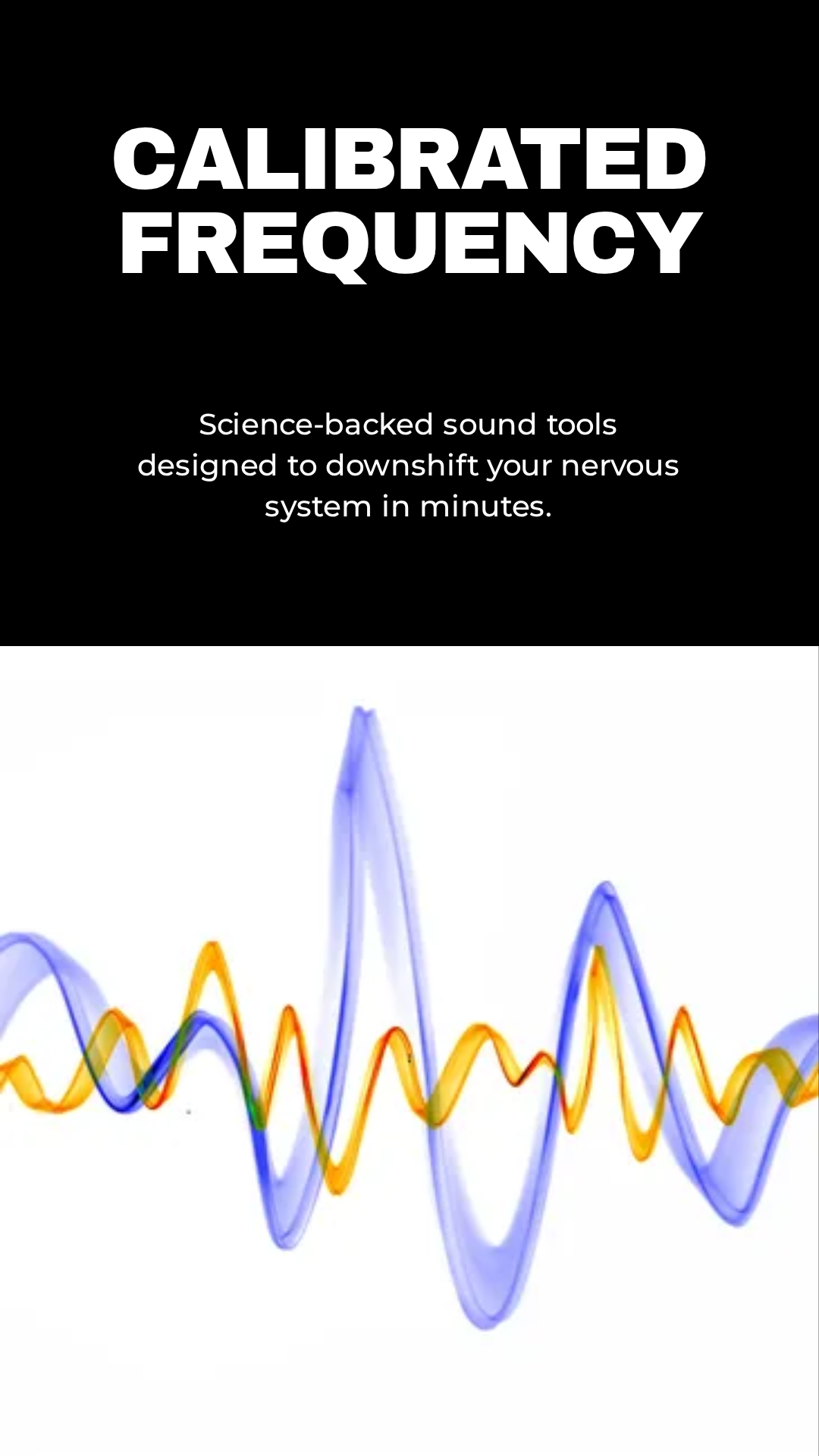 Sound Healing Visualization Image