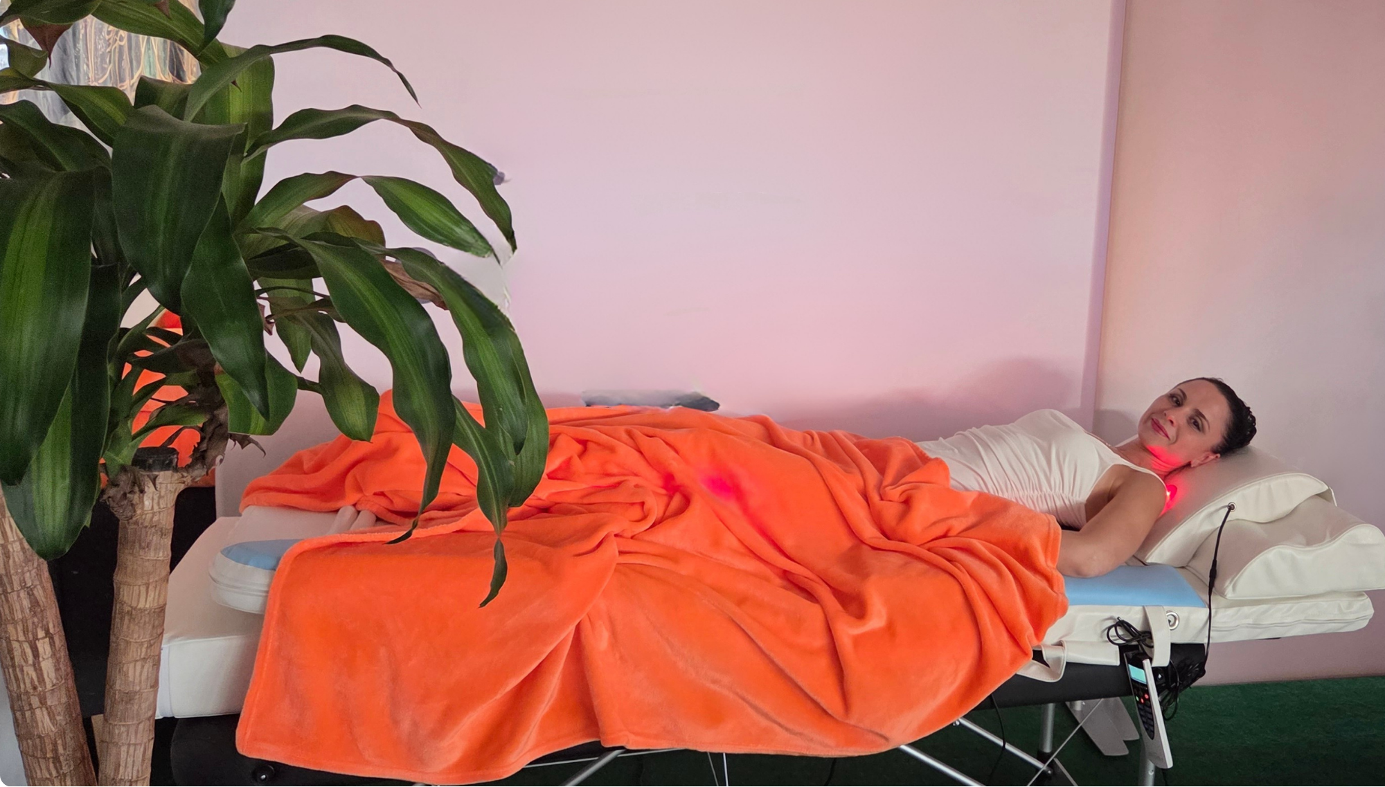 Infrarot-Tiefenwärme-Massageliege im Luchsgood Altötting