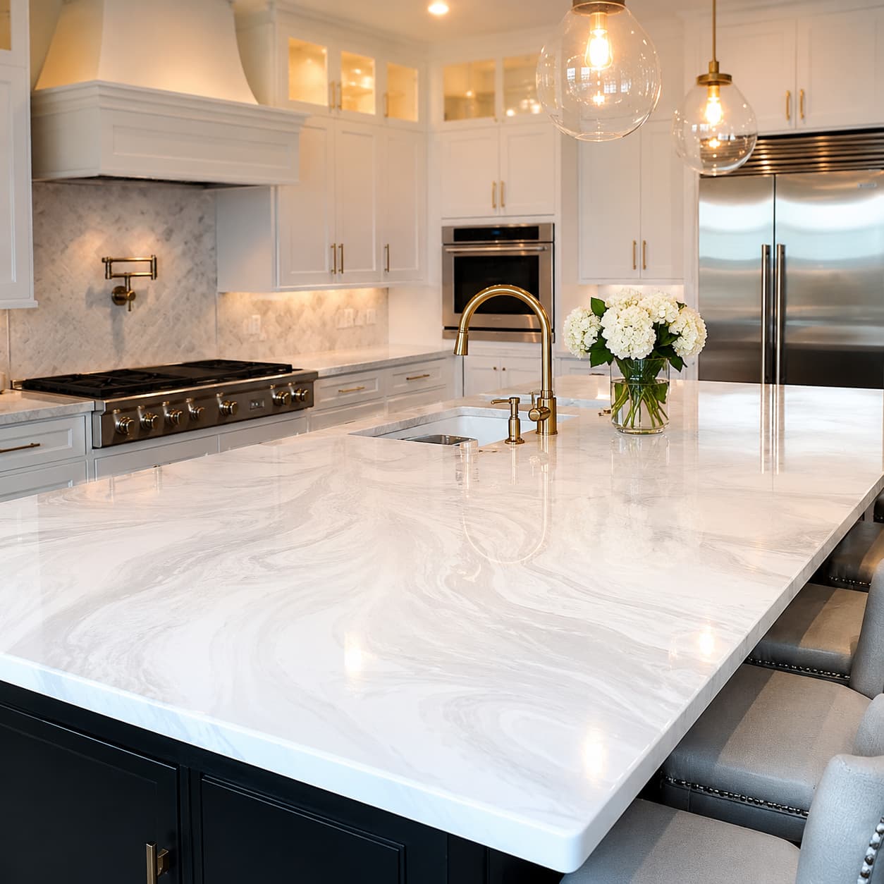 Epoxy Countertop Island
