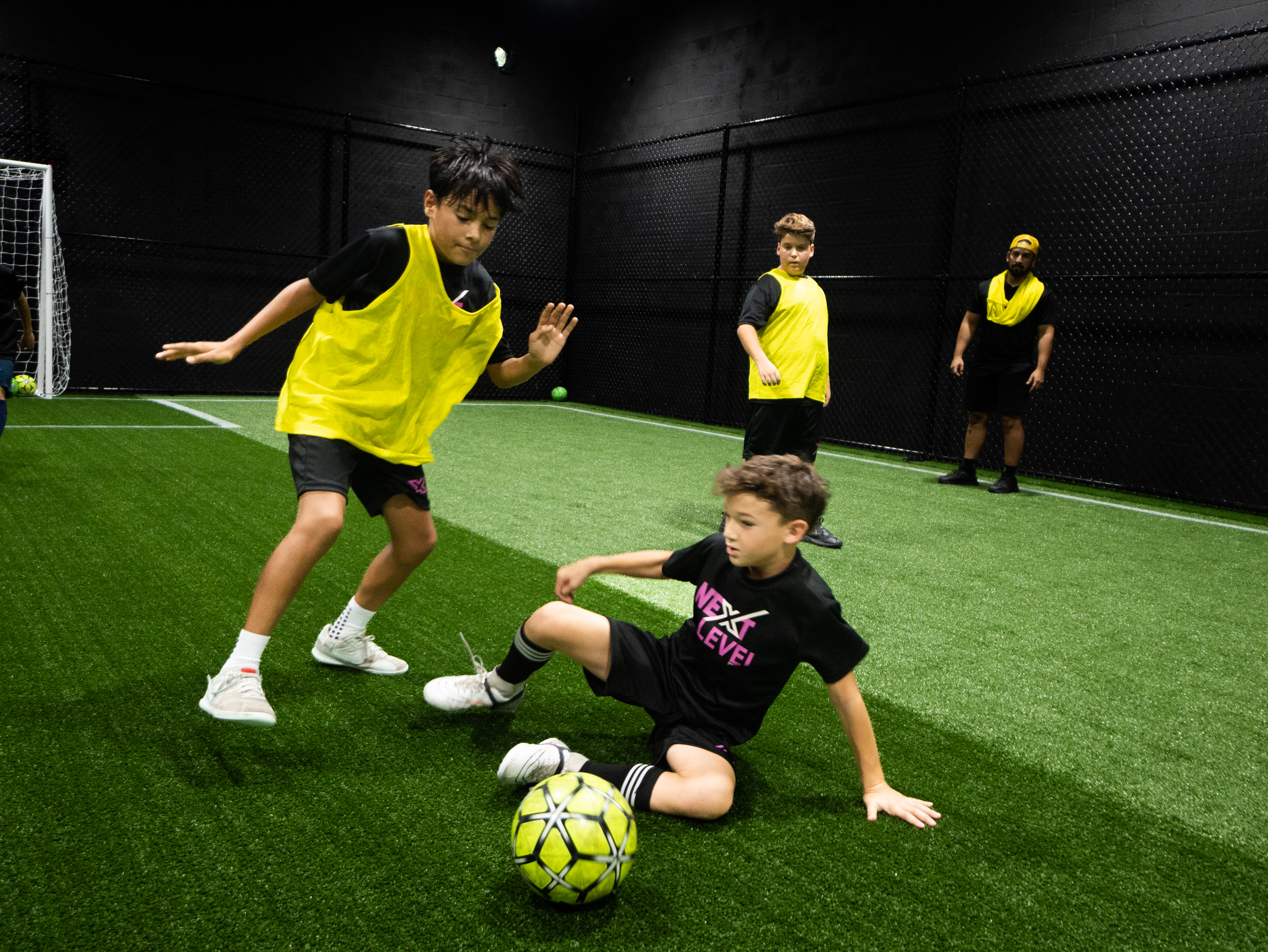 Youth soccer training