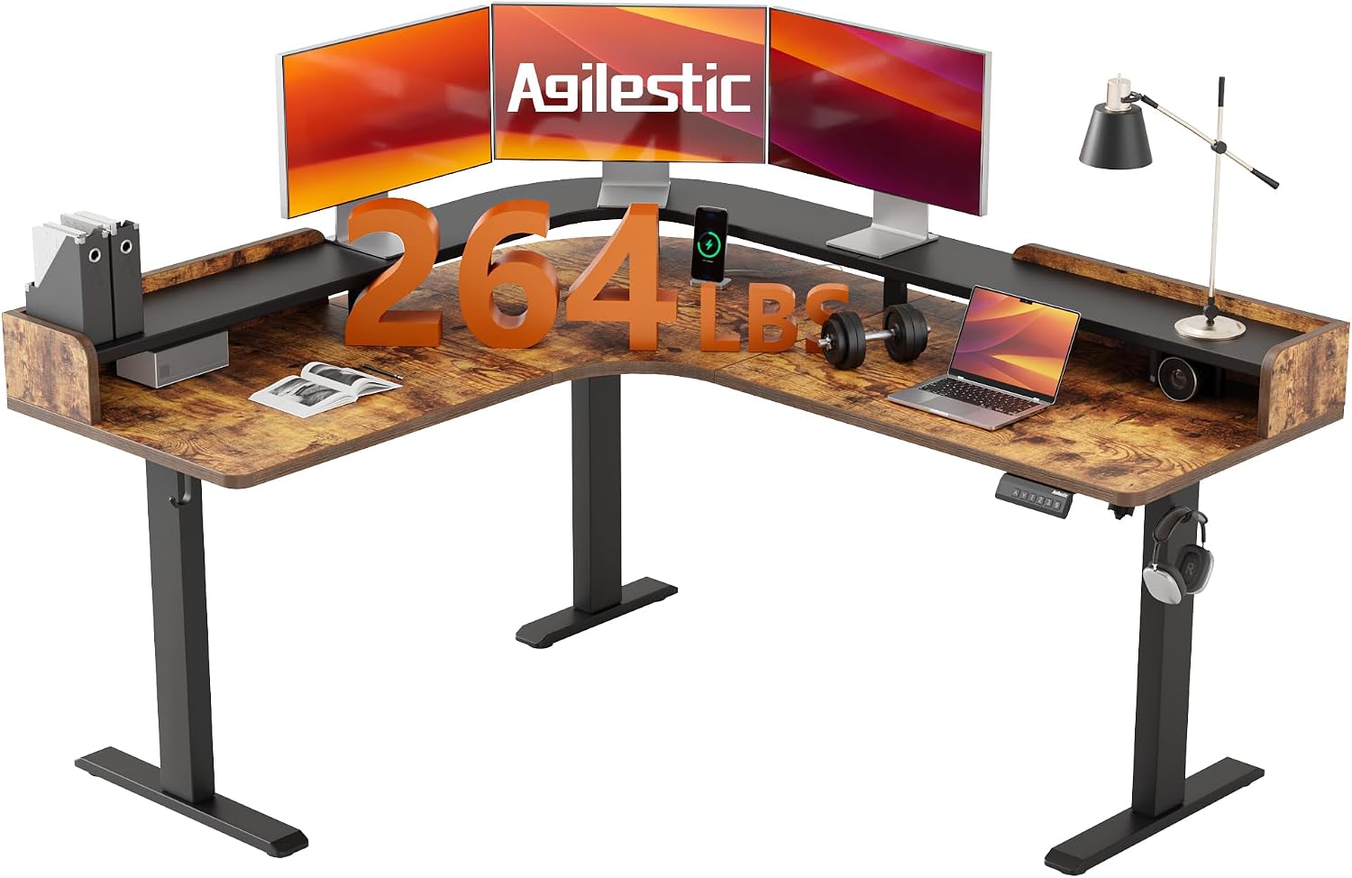 Agilestic L-Shaped Standing Desk
