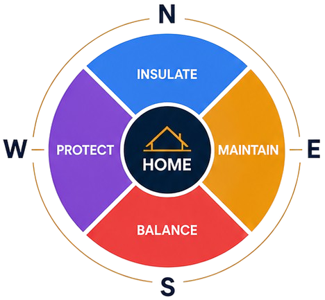 Kemp Sun Map Compass Wheel