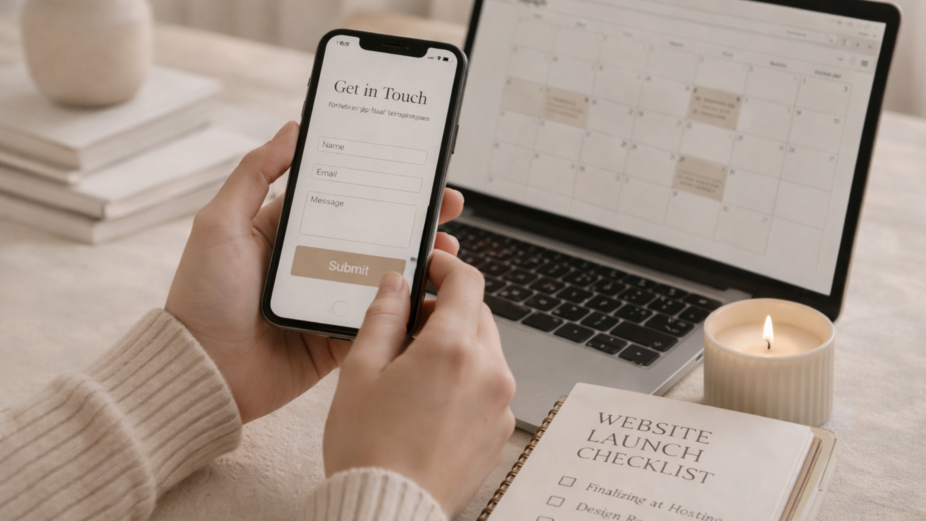 client systems and website integration for coaching business