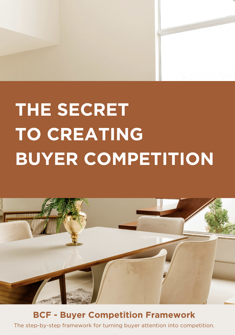 The Buyer Competition Formula, a free 12 page guide from Homebound Real Estate