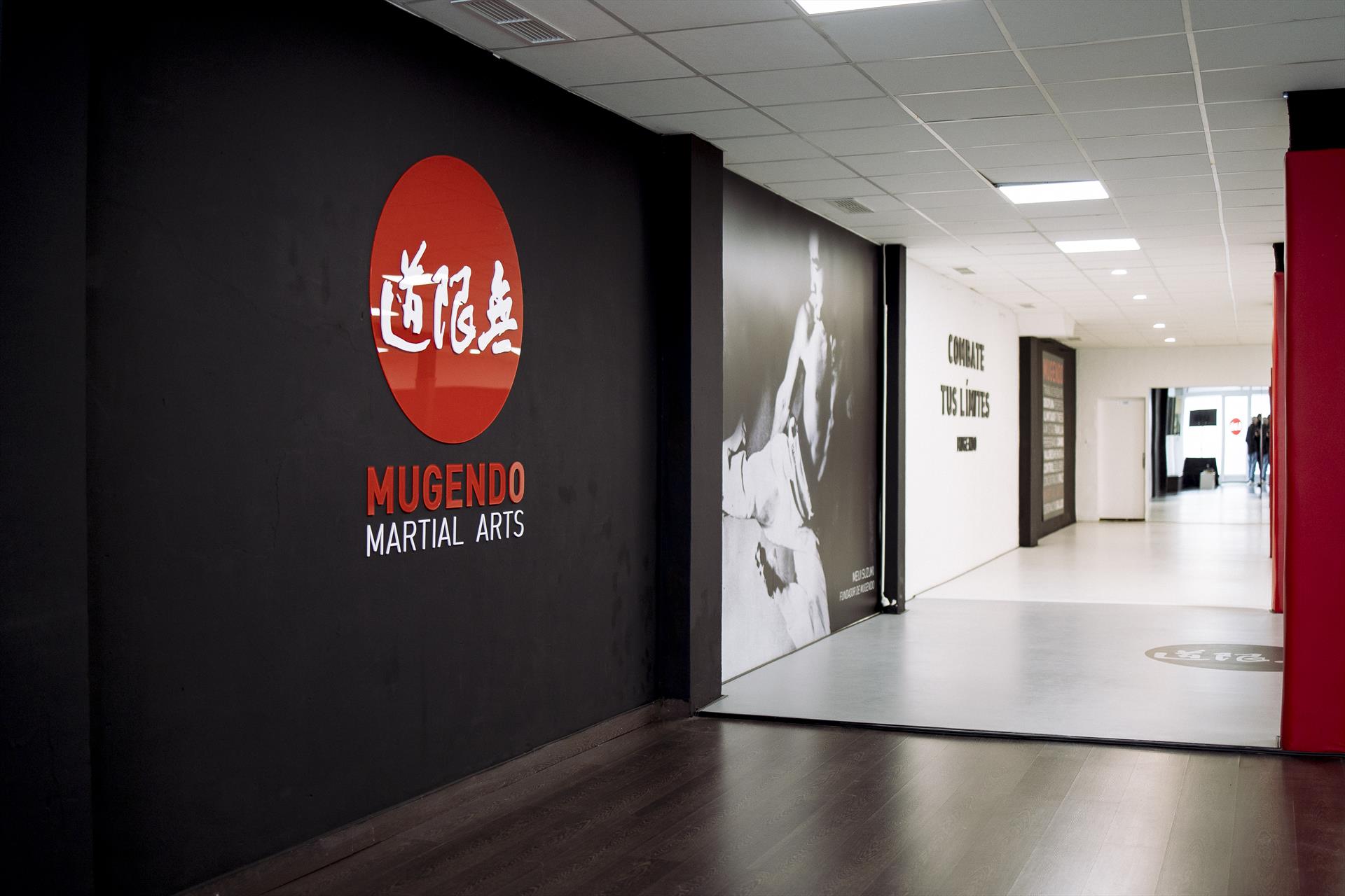 Espacio de entrenamiento Mugendo listo para una clase