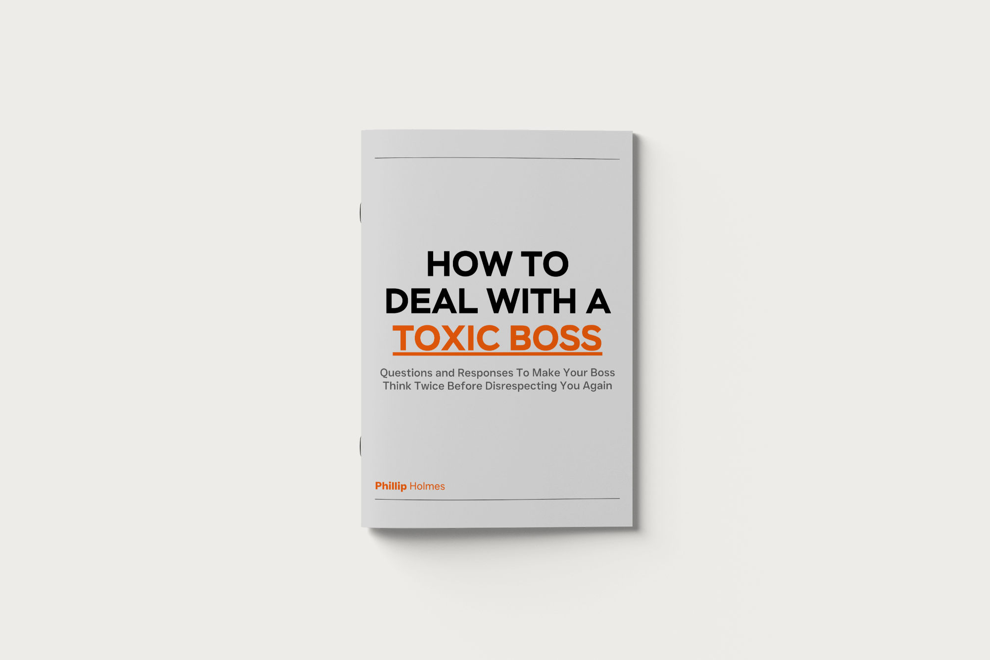 How to Deal with a Difficult Manager mockup