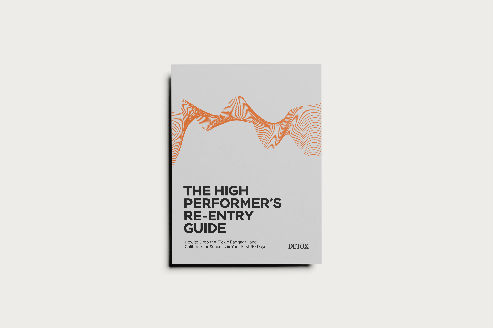 The High Performer's Re-Entry Guide mockup