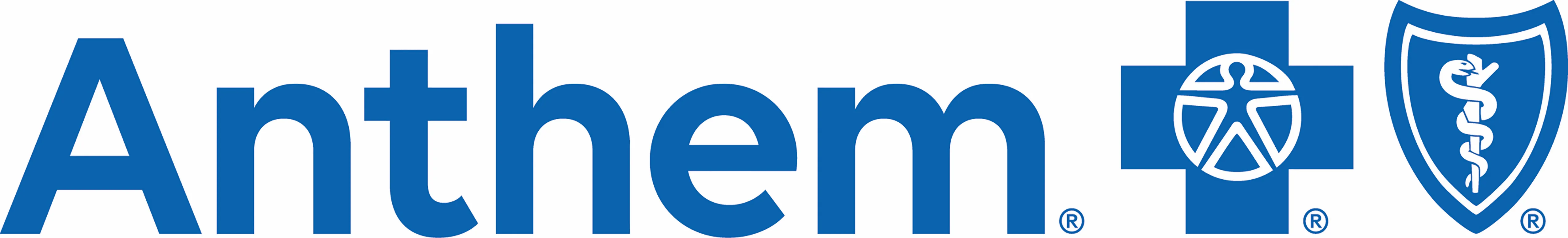 Anthem insurance carrier logo and shield symbol.