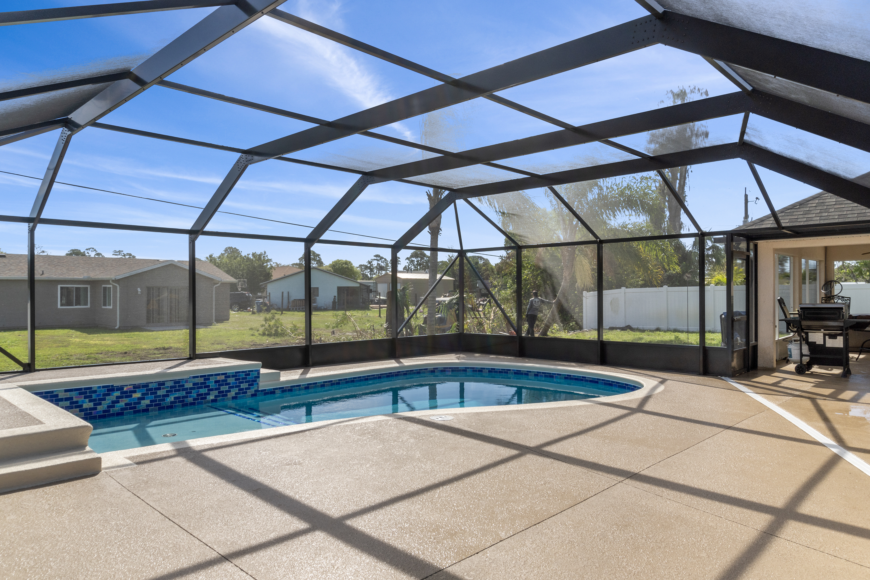 Pool screen enclosure Palm Beach Gardens, FL