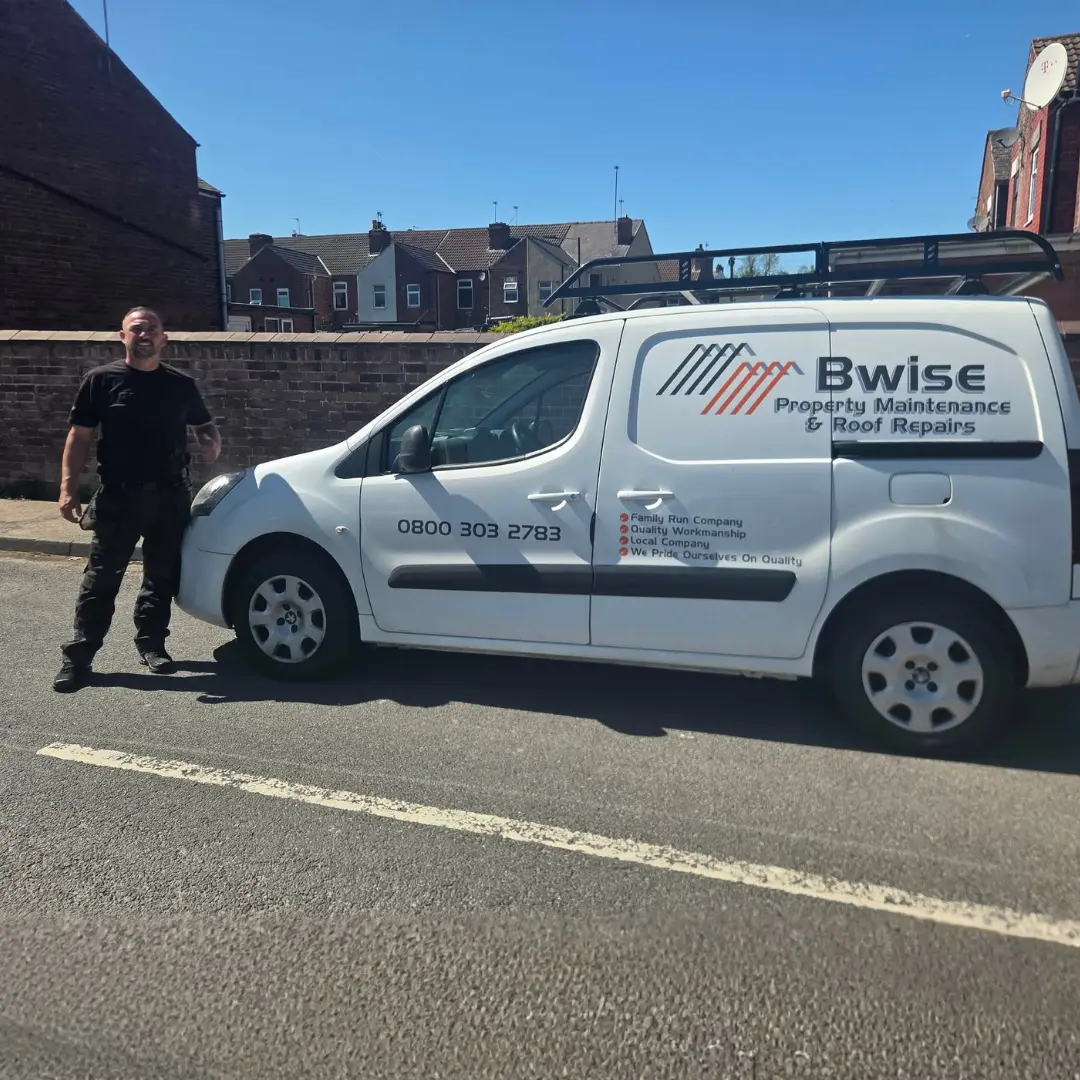 Danny Smith, owner of B Wise Roofing and Property Maintenance