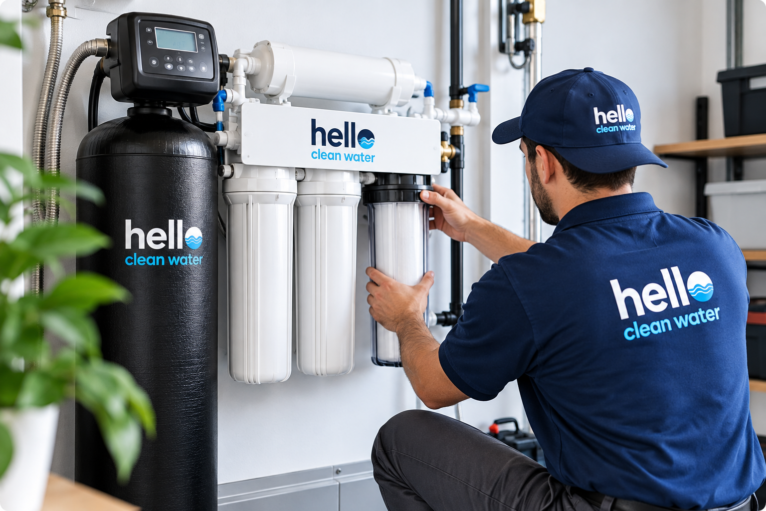 Water system installation and maintenance