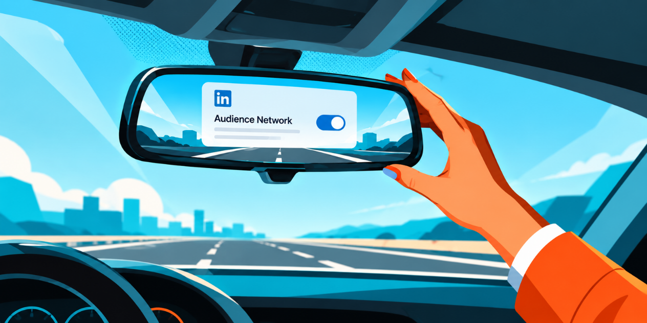 Leaving the LinkedIn Audience Network switched on Leaving the LinkedIn Audience Network switched on