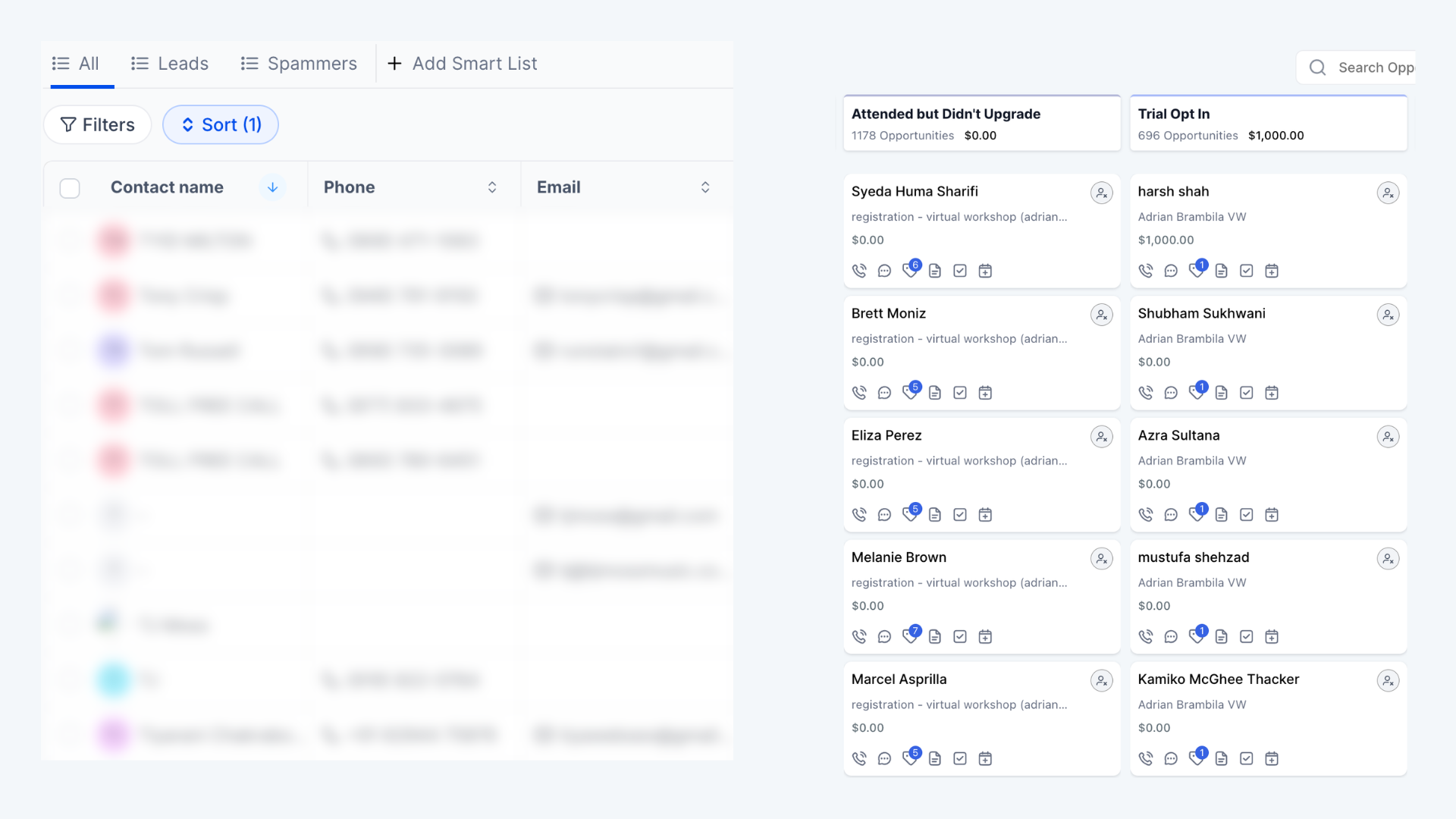 Automated CRM & Lead Management System