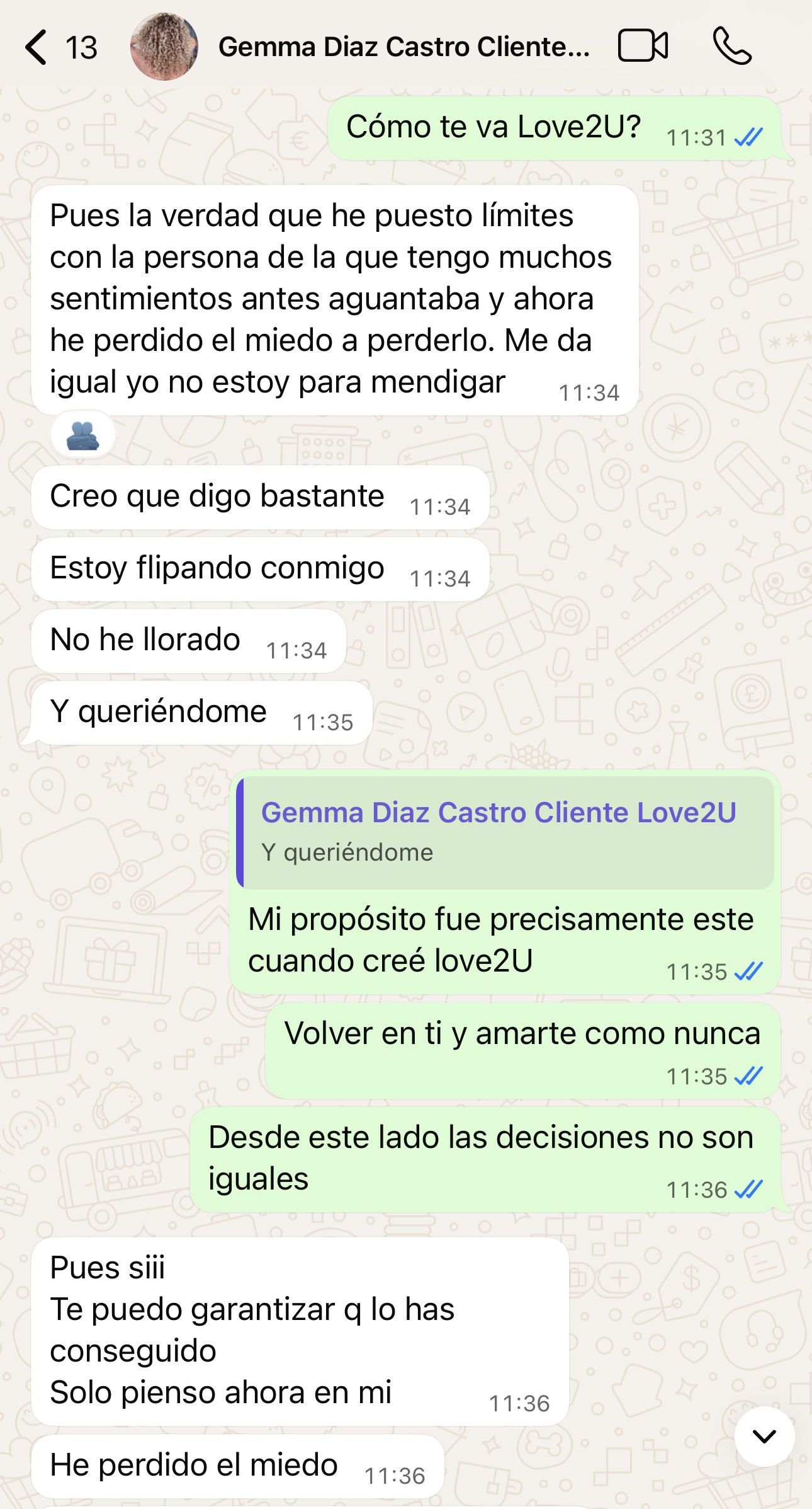 Testimonio Adicional