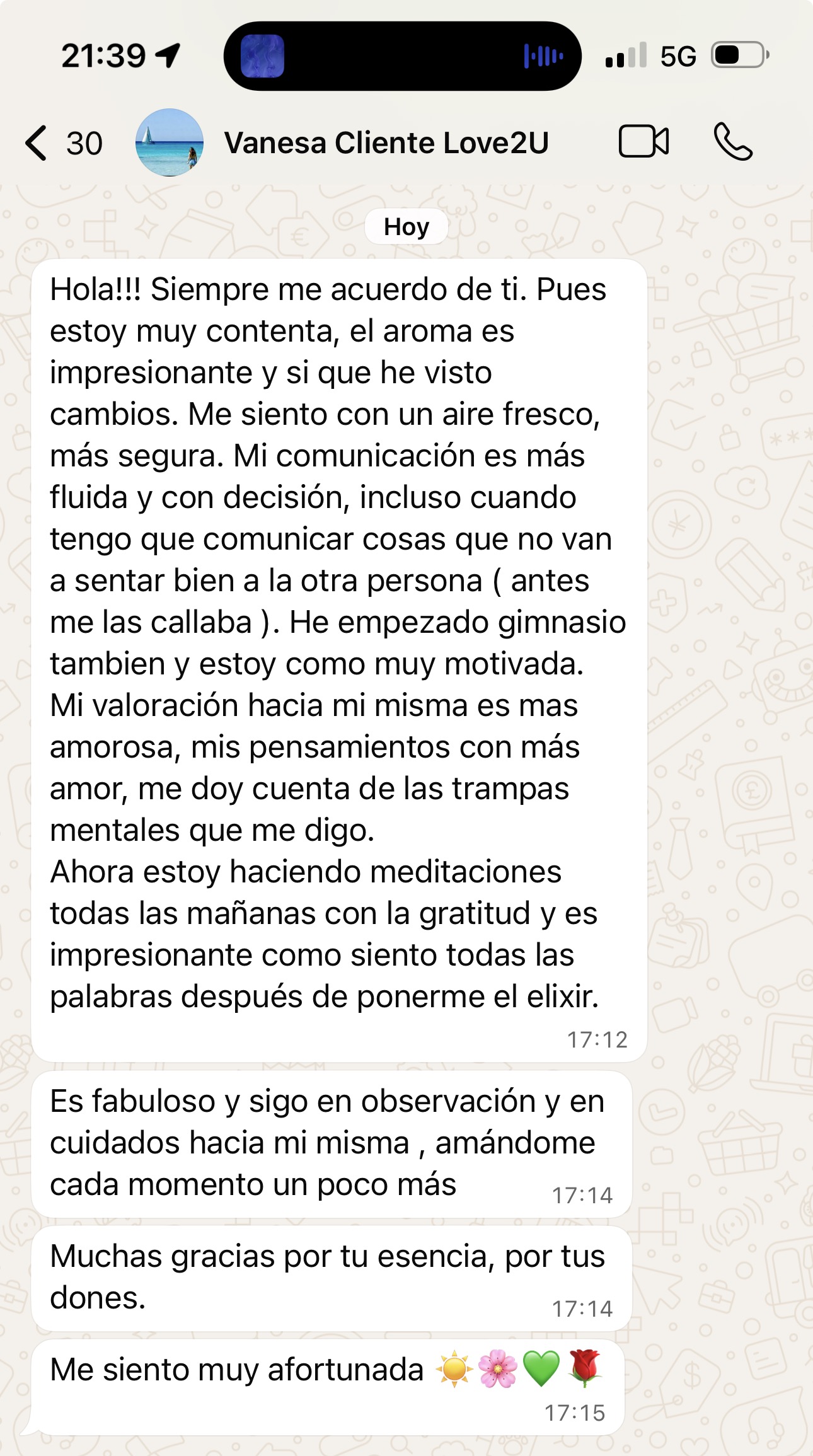 Testimonio Adicional