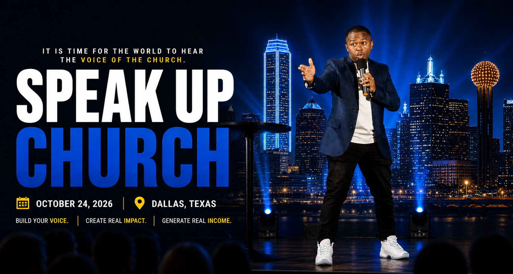 Speak Up Church 2026 — October 24, Dallas Texas