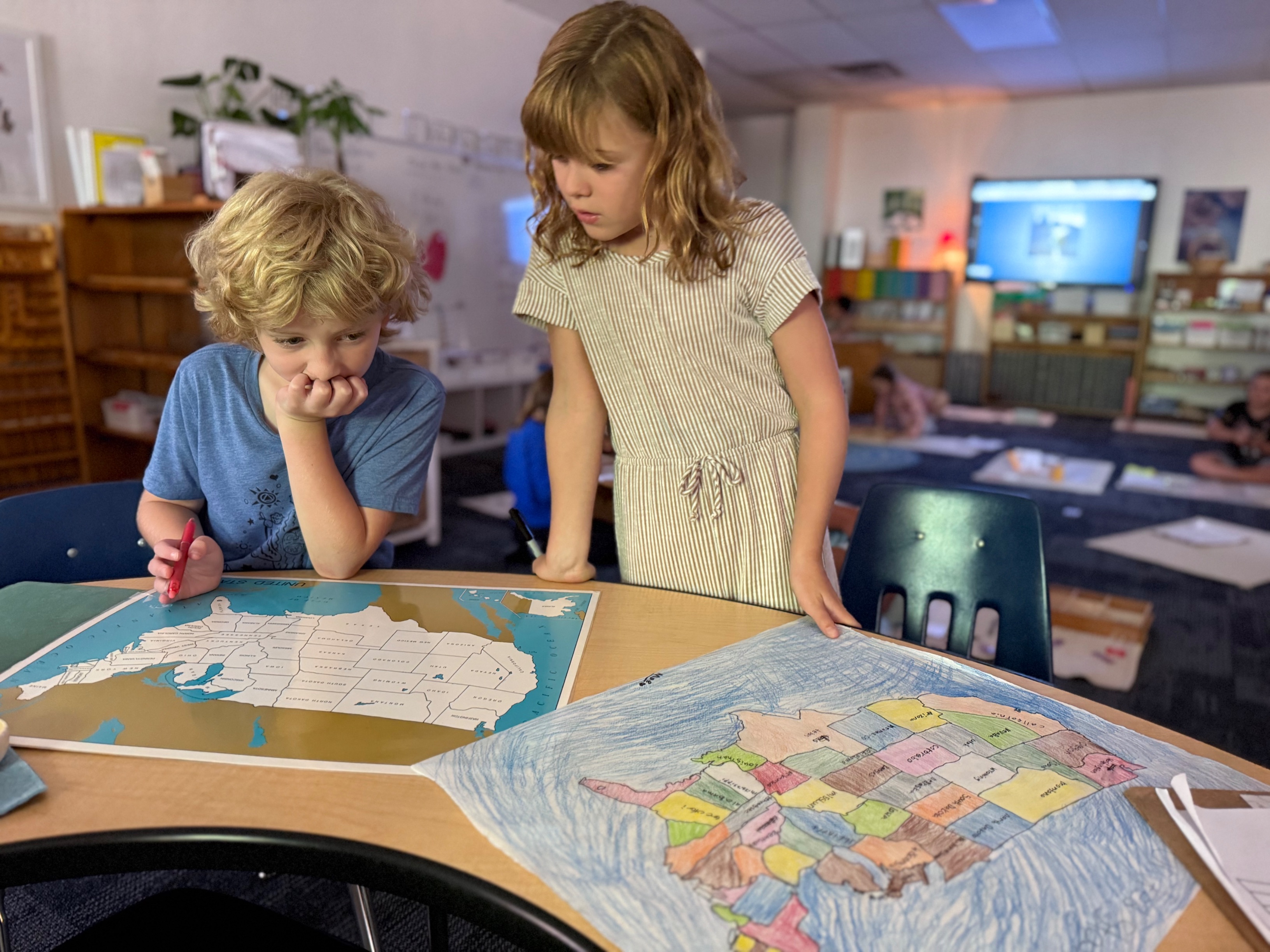 Lower Elementary students