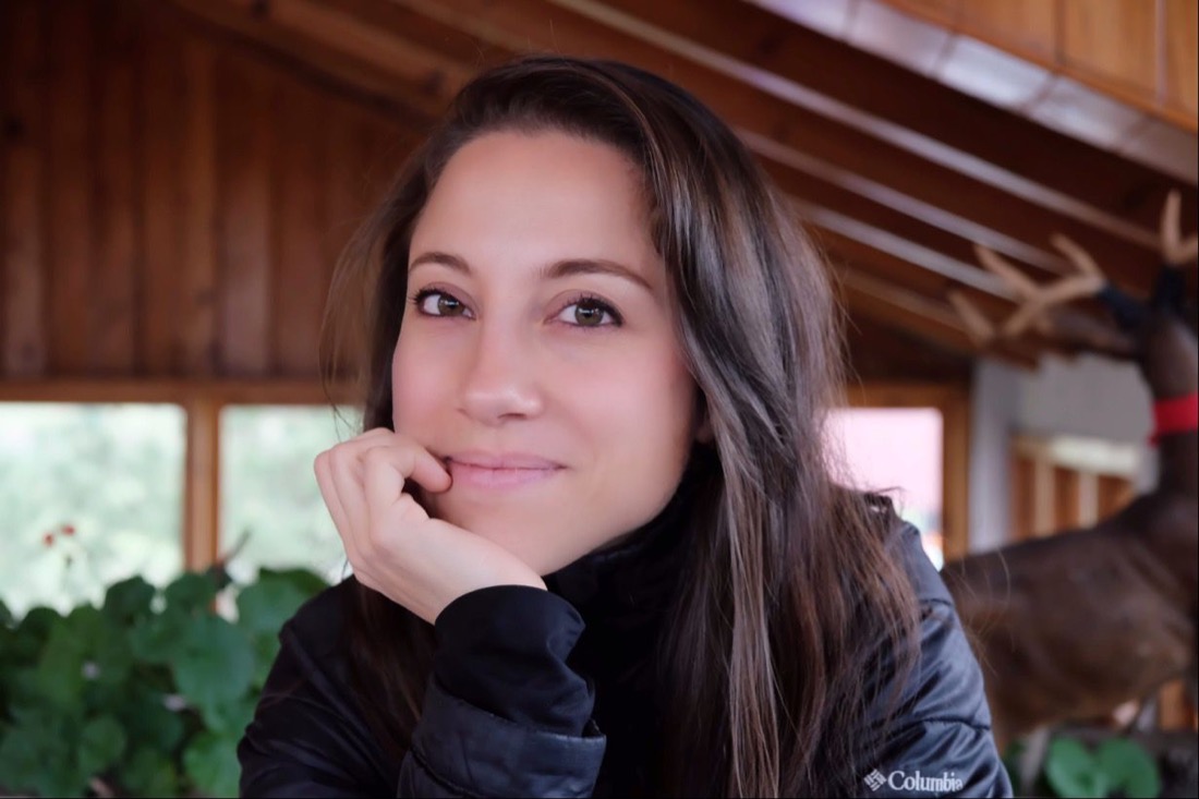 Montse Moze, autora de Sana, Feliz y Sabia