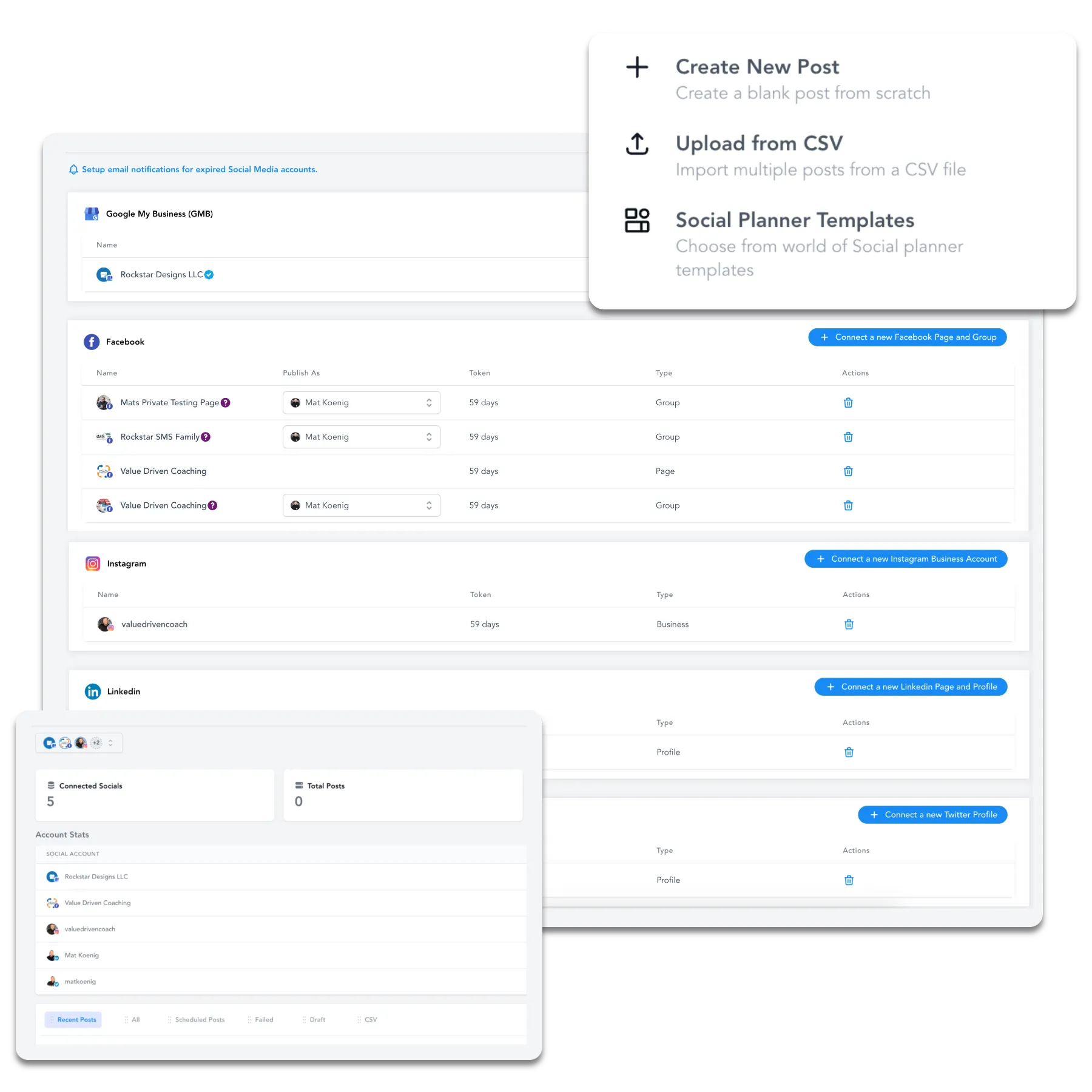 Social Media Tool for dealerships