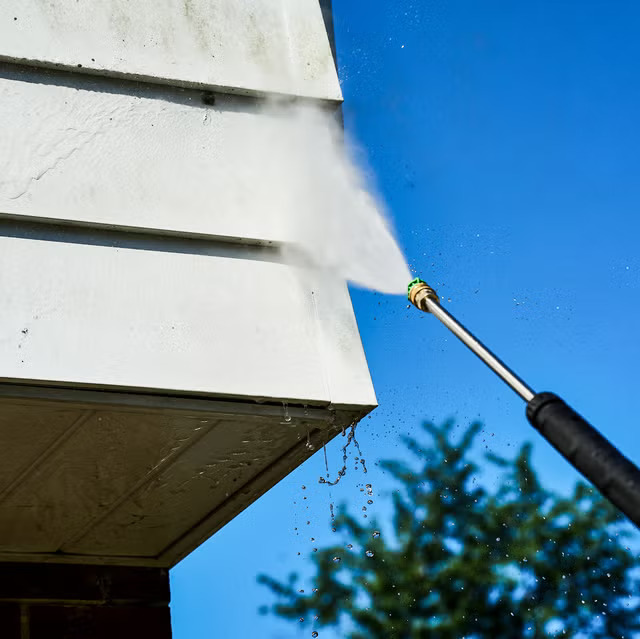 Bratcher's Power Washing crew ready for a job in Upstate South Carolina