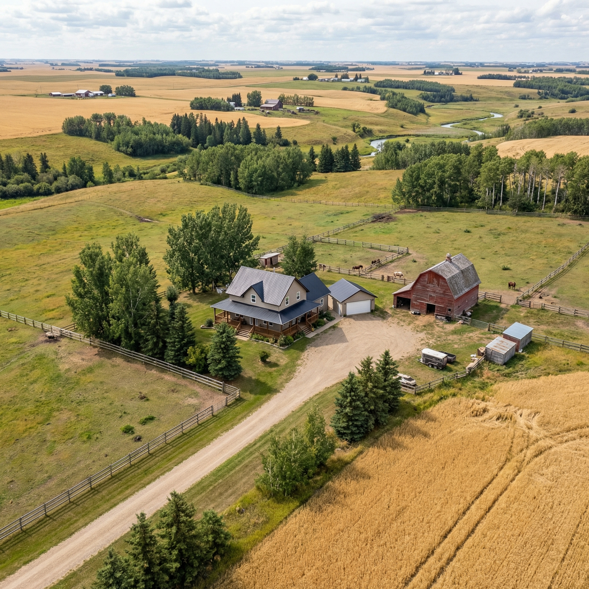 Acreage living in Strathcona County