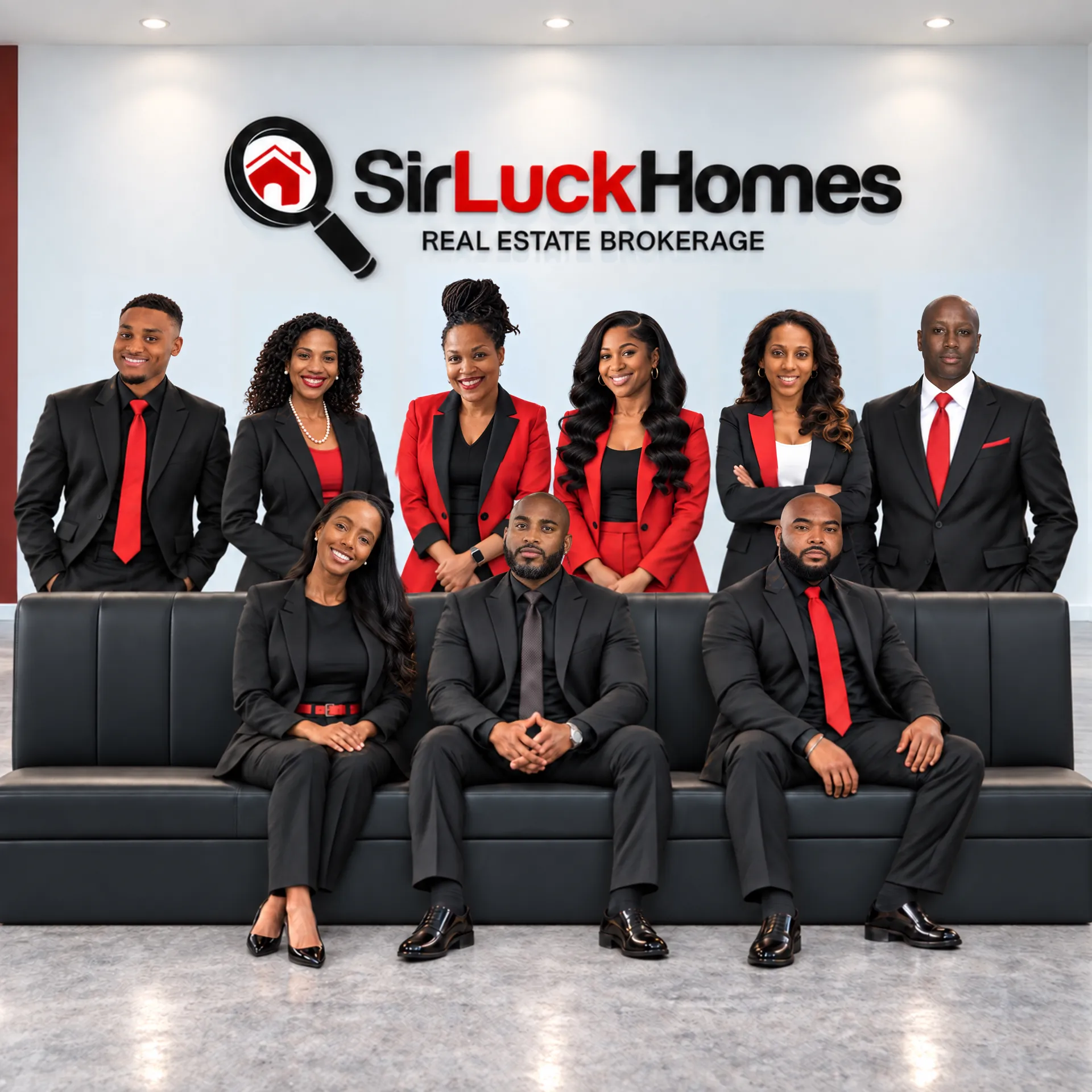 The SirLuckHomes Real Estate Brokerage team