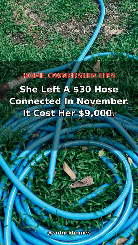 Video: A $30 hose left connected in November cost $9,000
