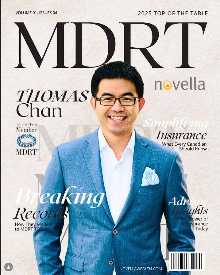 Thomas C. Chan featured on MDRT magazine cover
