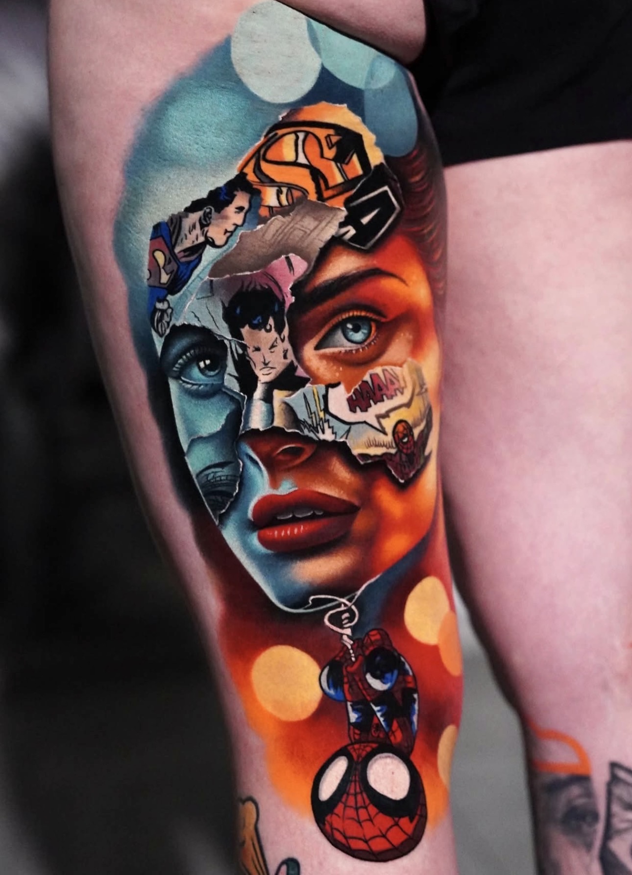 Color Realism Tattoo