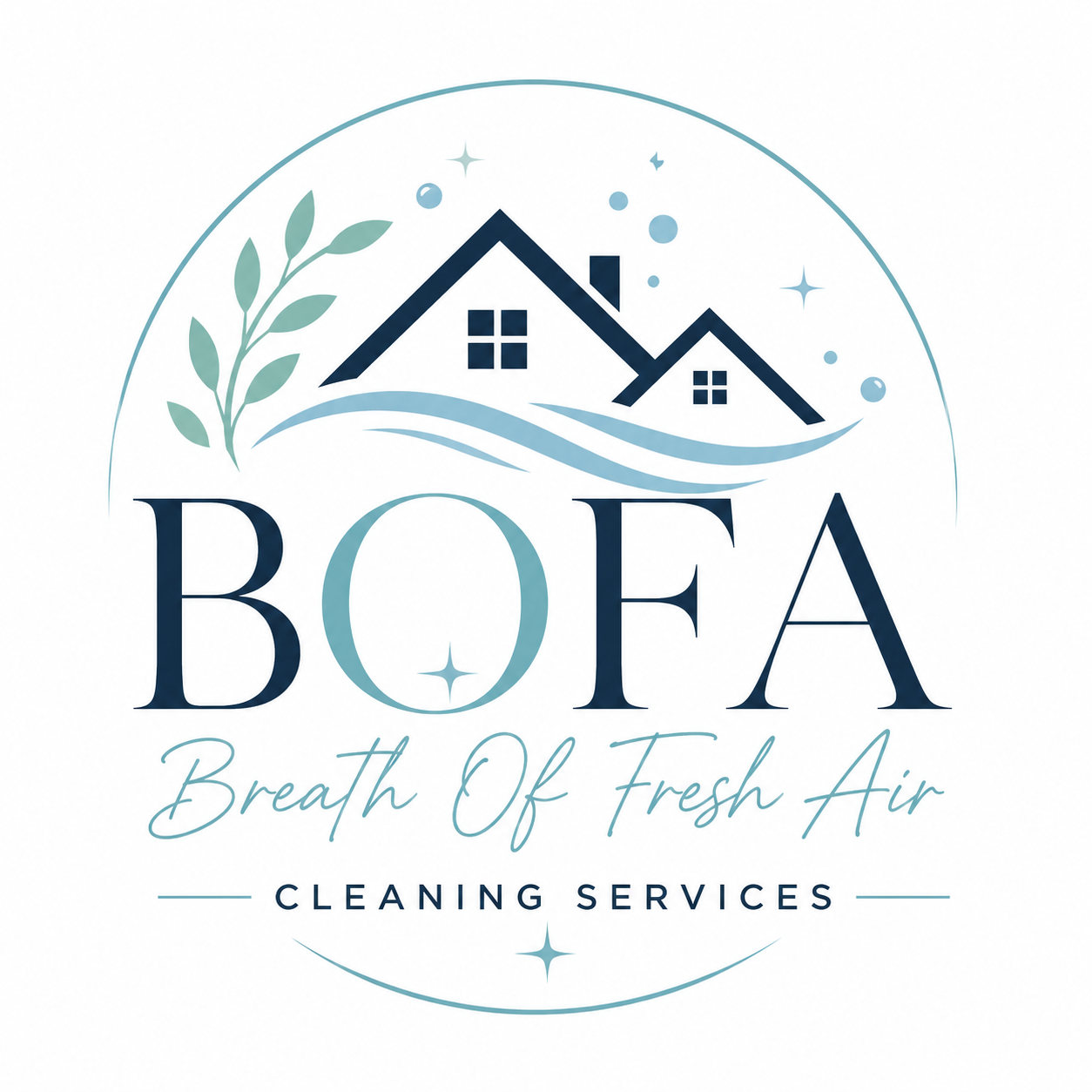 Breath of Fresh Air Cleaning logo
