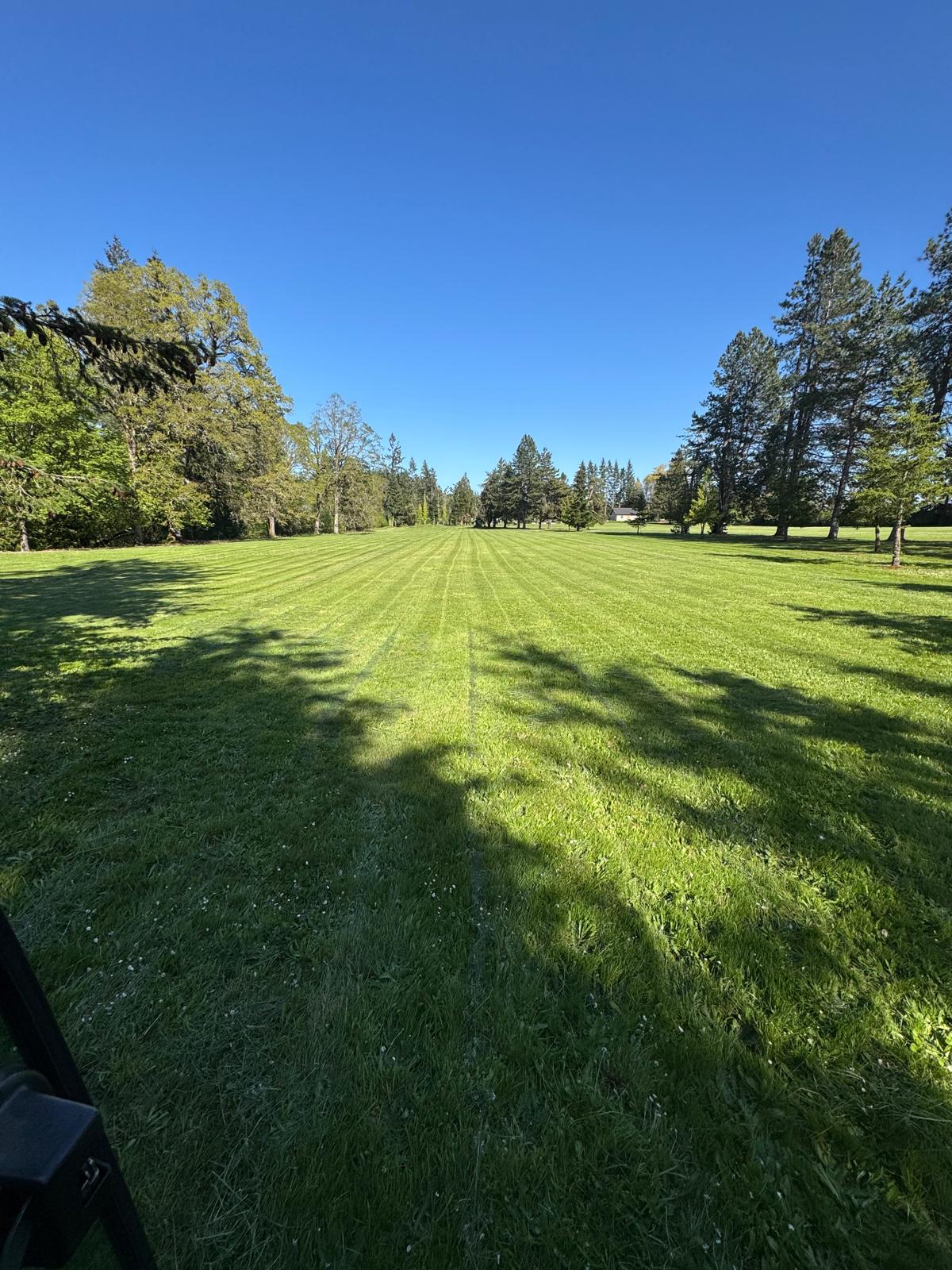 Mowed large property completed by Metro Mowing Services and Maintenance LLC
