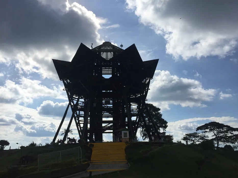 Mirador y arquitectura colonial de Filandia, Quindío