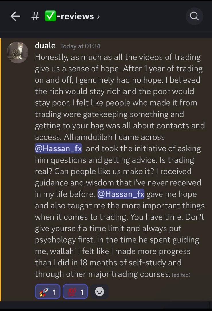 Testimonial from duale
